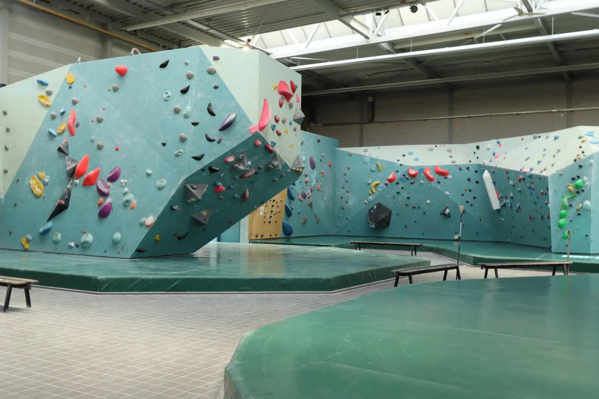 BAZ Bouldergym en restaurant